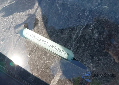 2016 Audi S7 4.0T from USA, damaged, VIN WAUW2AFC7GN009929